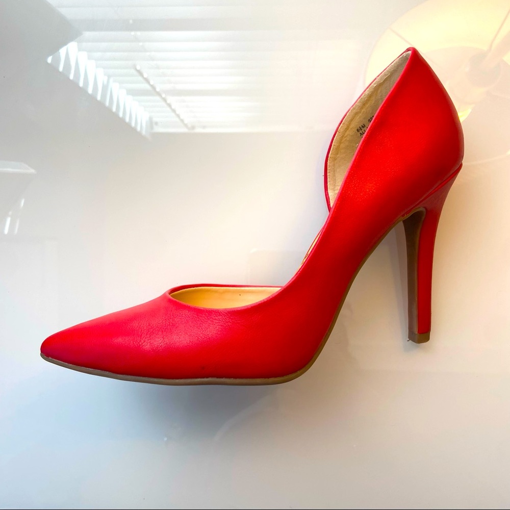 Red Ana Heels size 6.5